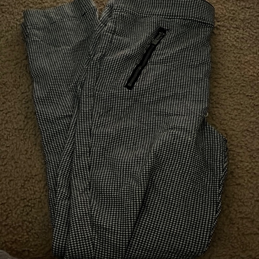 Black and white girls pants